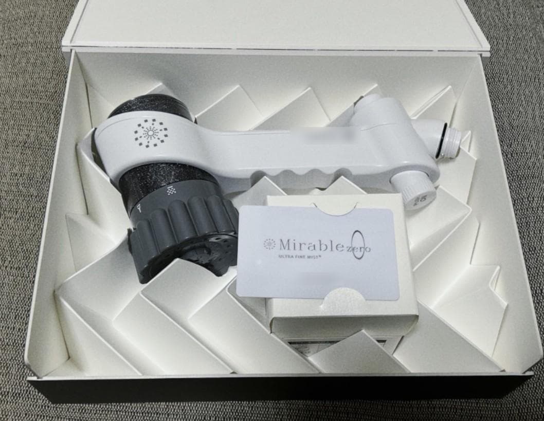 Mirable zero シャワーヘッド 未使用品