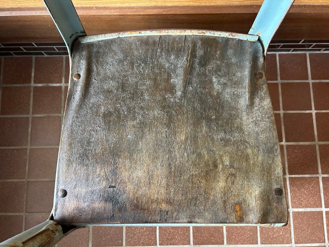 タイムセール‼️ アンティーク　学校　机　椅子　希少　レトロ　アメリカンカントリー