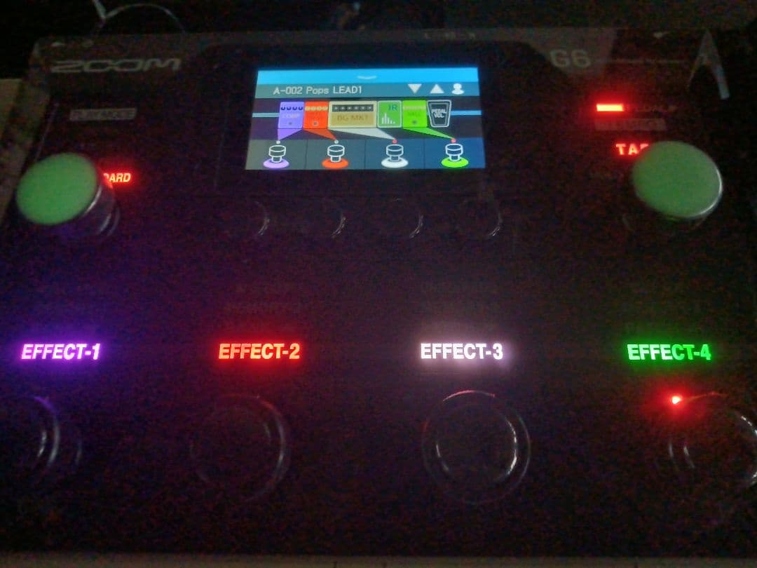 今だけ！Zoom G6 ギターエフェクター 室内のみ使用　美品！