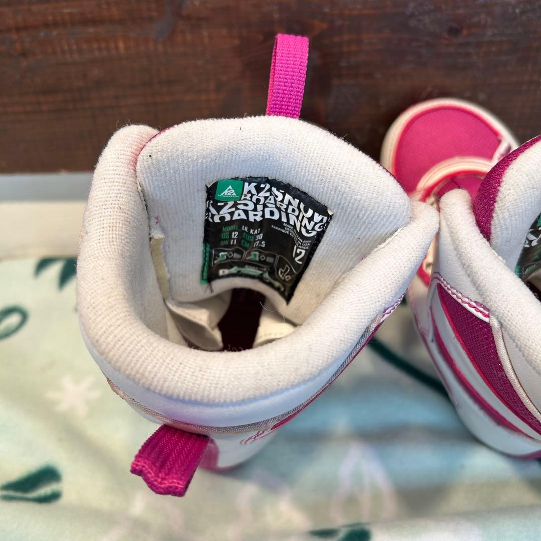 ◇美品◇ K2 LIL KAT BOA 17.5cm ビンディングセット