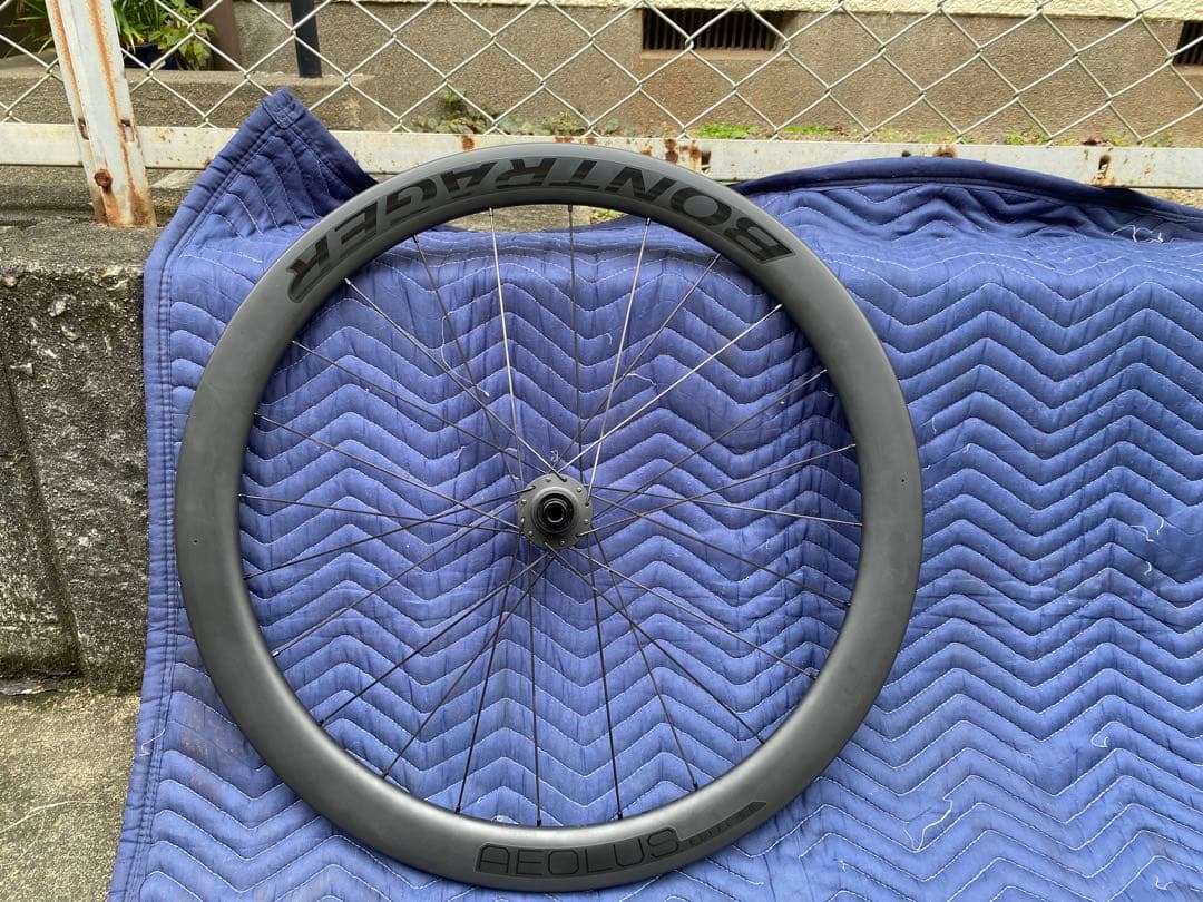 【美品】ボントレガー Aeolus エリート50 TLR ディスクホイール