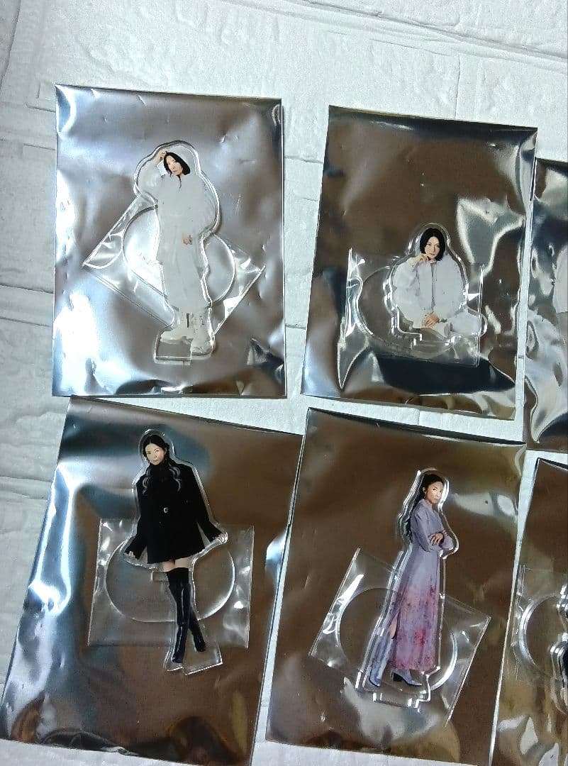 未使用 柴咲コウ 邂逅 LIVEver. 再生アクリルスタンド 6種類セット