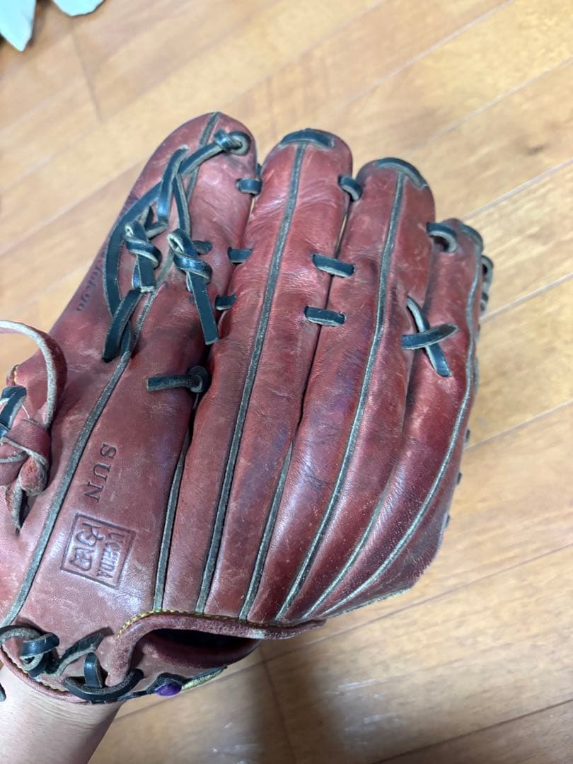 ロータスブルーム硬式外野手用グローブ