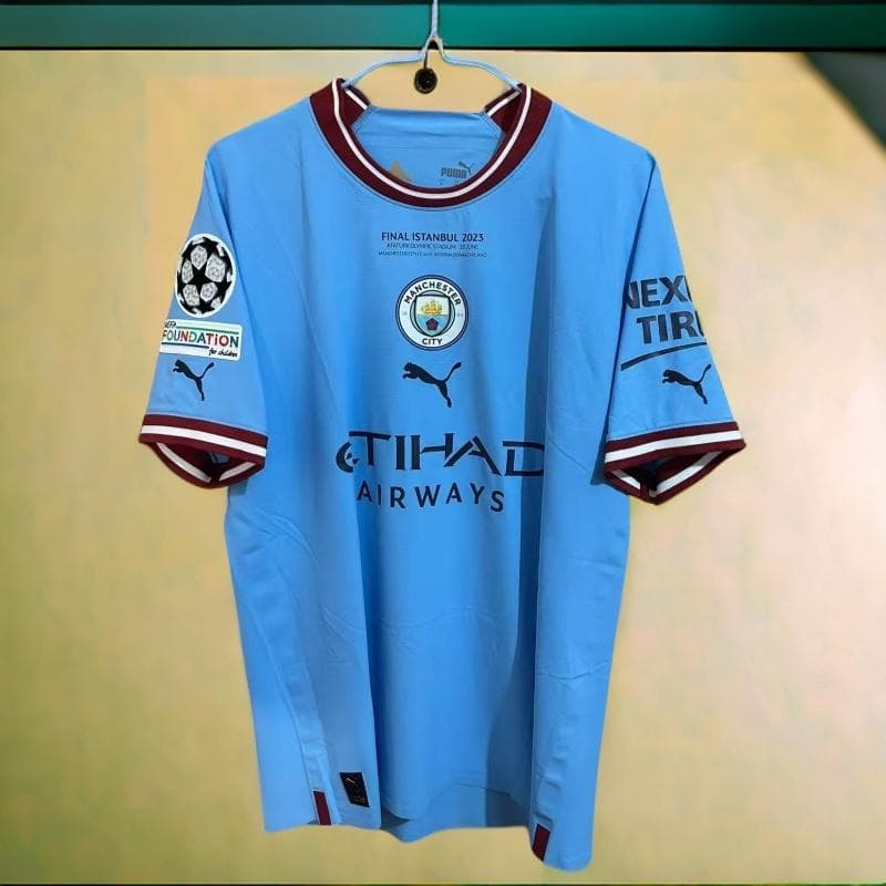 22-23 マンチェスター・シティ HAALAND ハーランド 9 半袖 シャツ