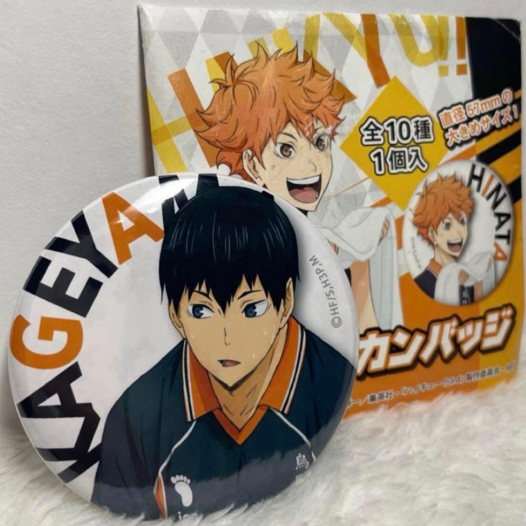 ハイキュー 購買部 合同練習会 日向翔陽 影山飛雄 缶バッジセット