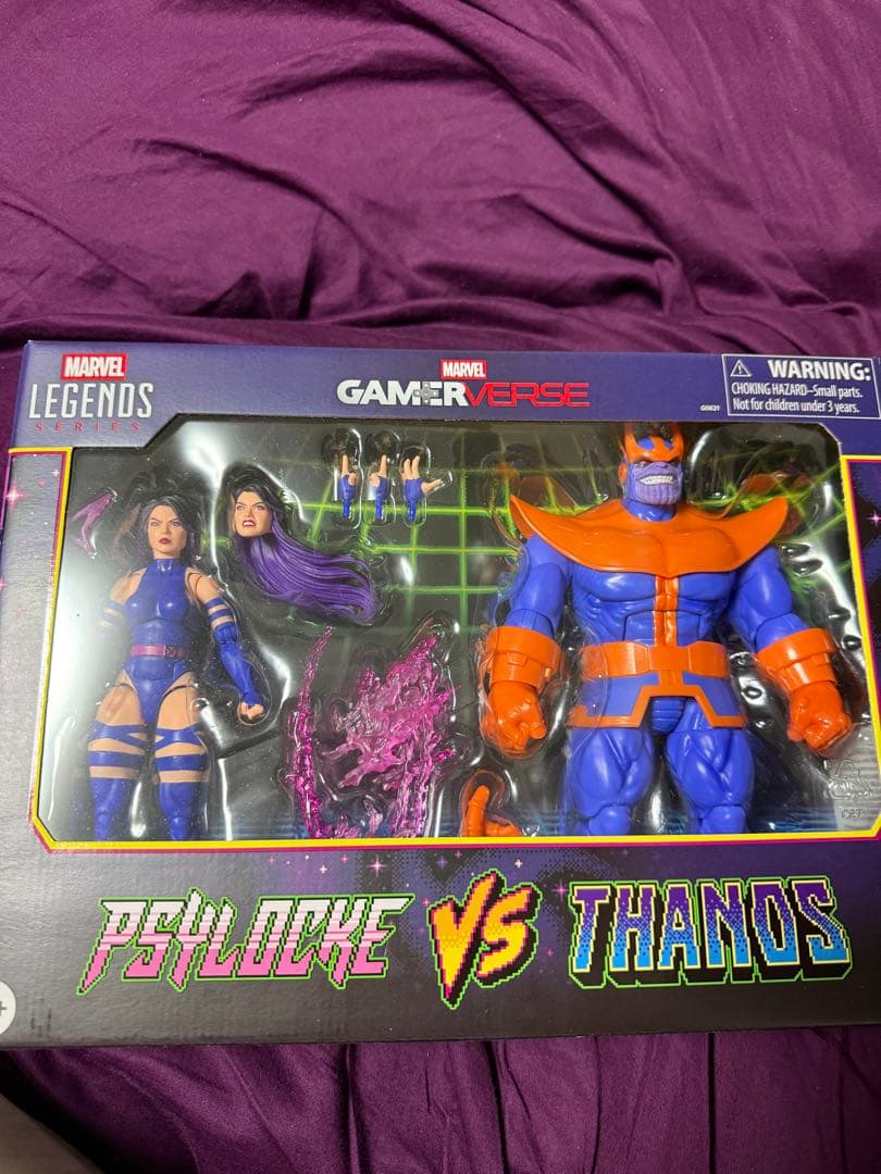 マーベルレジェンド　ゲーマーバース　サイロック vs サノス