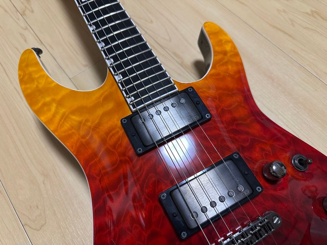 HORIZON NT-II Tiger Eye Amber Fadeスルーネック