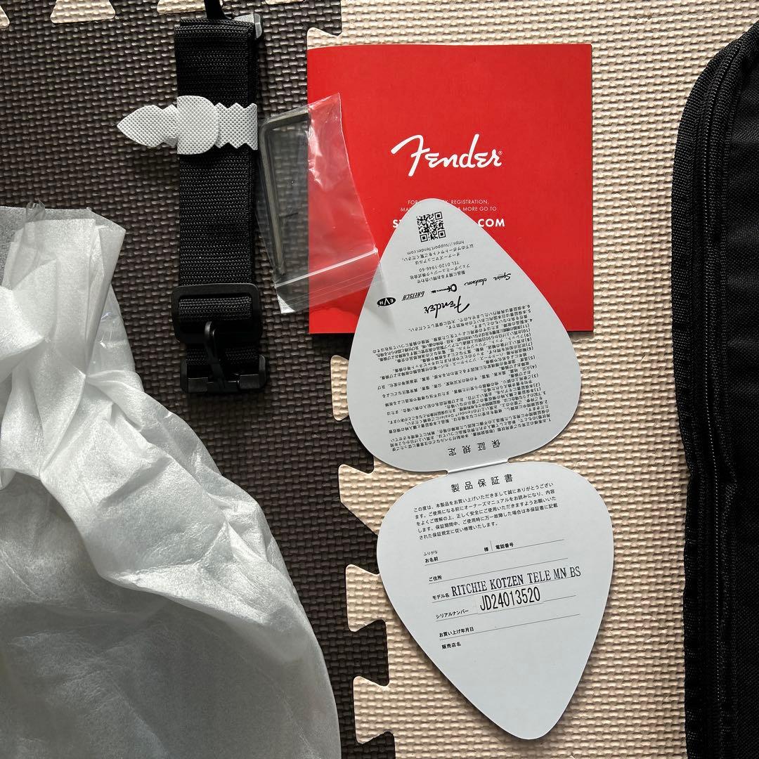 フェンダー Ritchie Kotzen Telecaster Sunburst