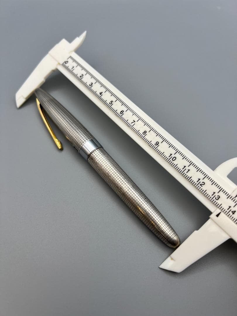 【海】パイロット スターリングシルバー 万年筆 大型ペン先/18K-750