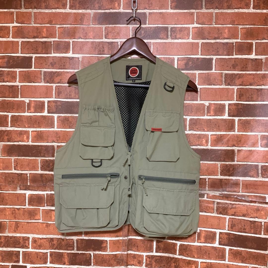 【希少】LUCKY STRIKE★ラッキーストライク★フィッシングベスト★企業物