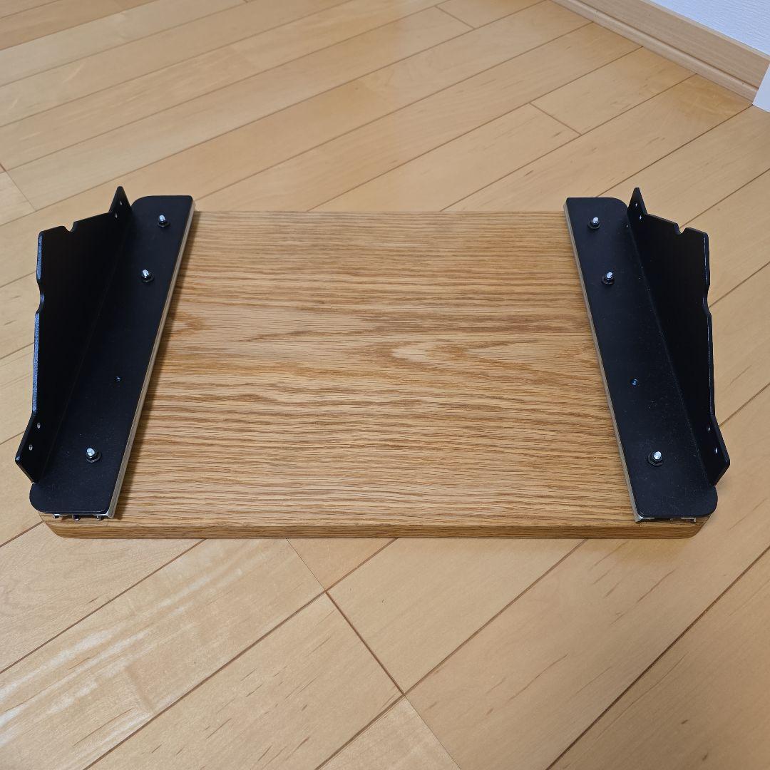 1050WORKS　スライドレール付き天板25　オーク