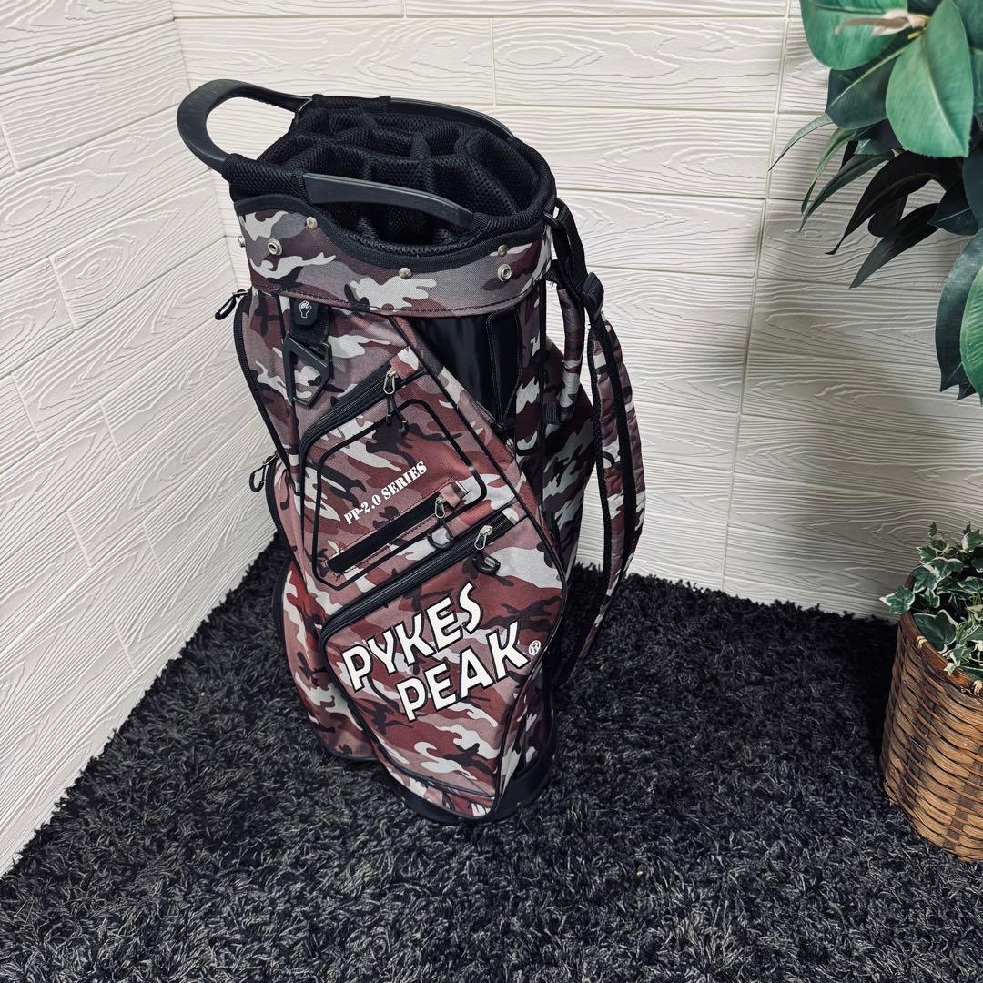 ☆PYKES PEAK☆パイクスピーク☆キャディバッグ☆9.5型☆【14分割】