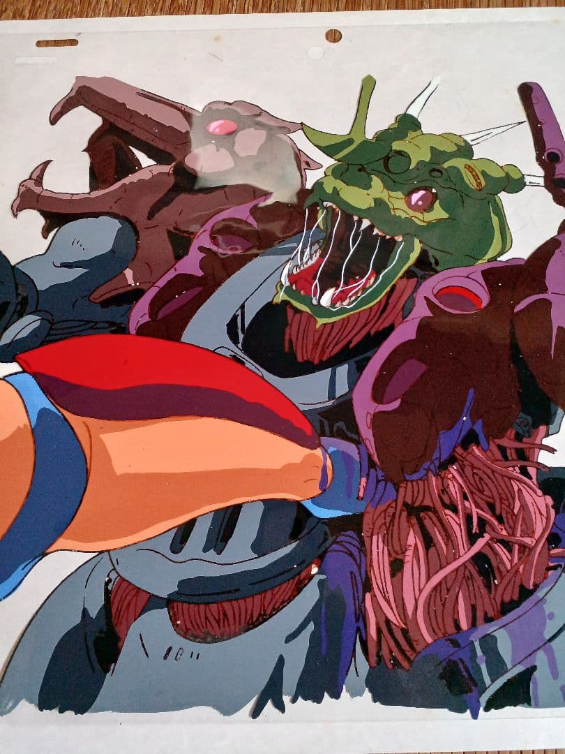 EDOYA　♥️セル画 と原画 不明－22　緻密書き込み彩色技術は圧巻