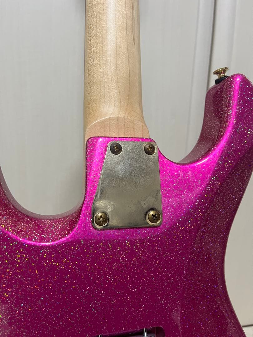 【M】GrassRootsエレキギター/大村孝佳/ミニピンクちゃん