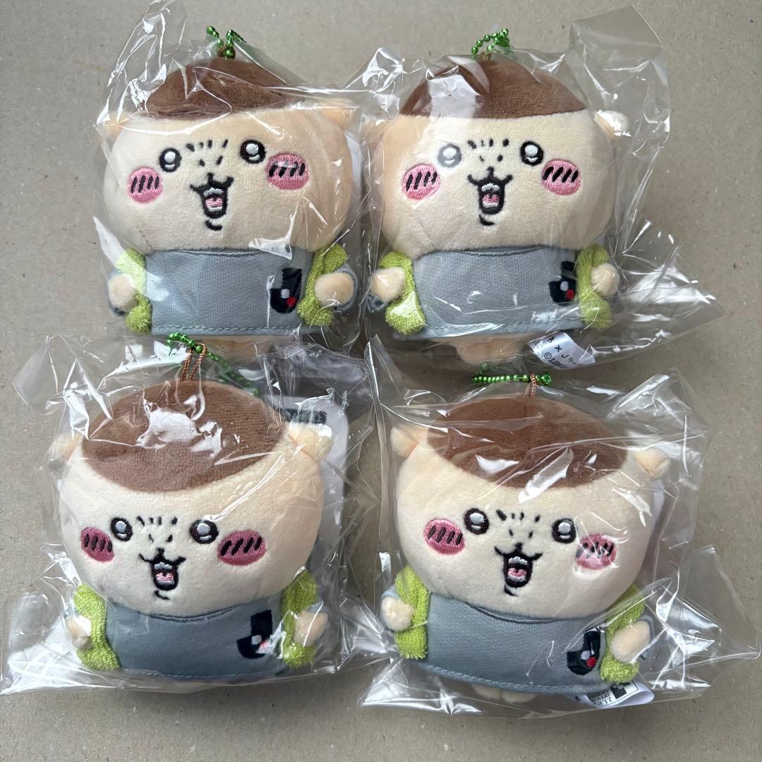 【正規品】ちいかわ×Jリーグ ユニフォームマスコット くりまんじゅう×4