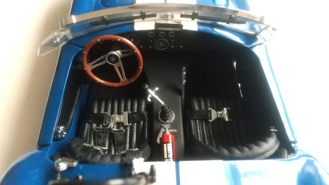 ミニカー 1/18 SHELBY COBRA 427 S/C (Blue)