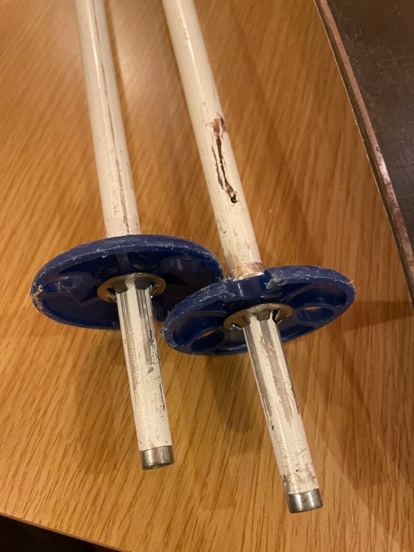 子供用スキー2セットまとめ 板116/108 ブーツ付き