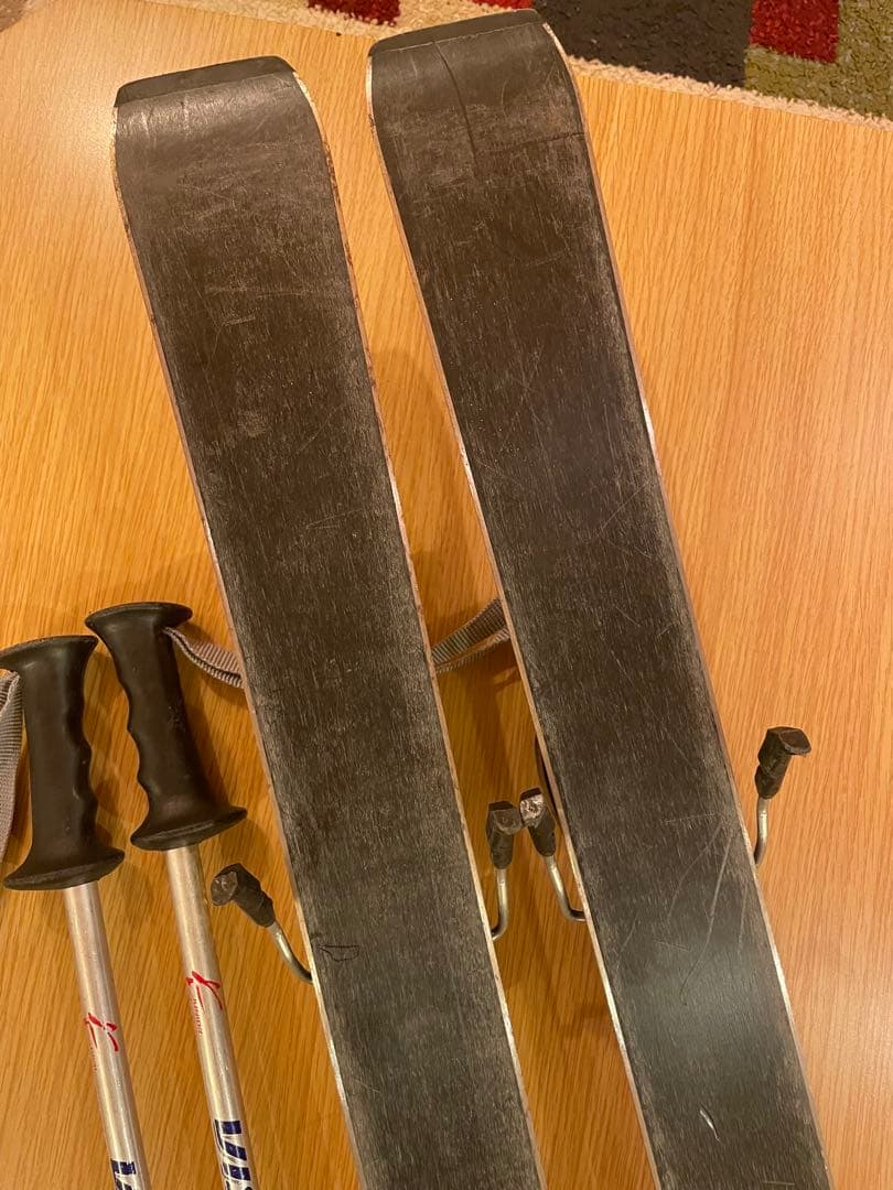 子供用スキー2セットまとめ 板116/108 ブーツ付き