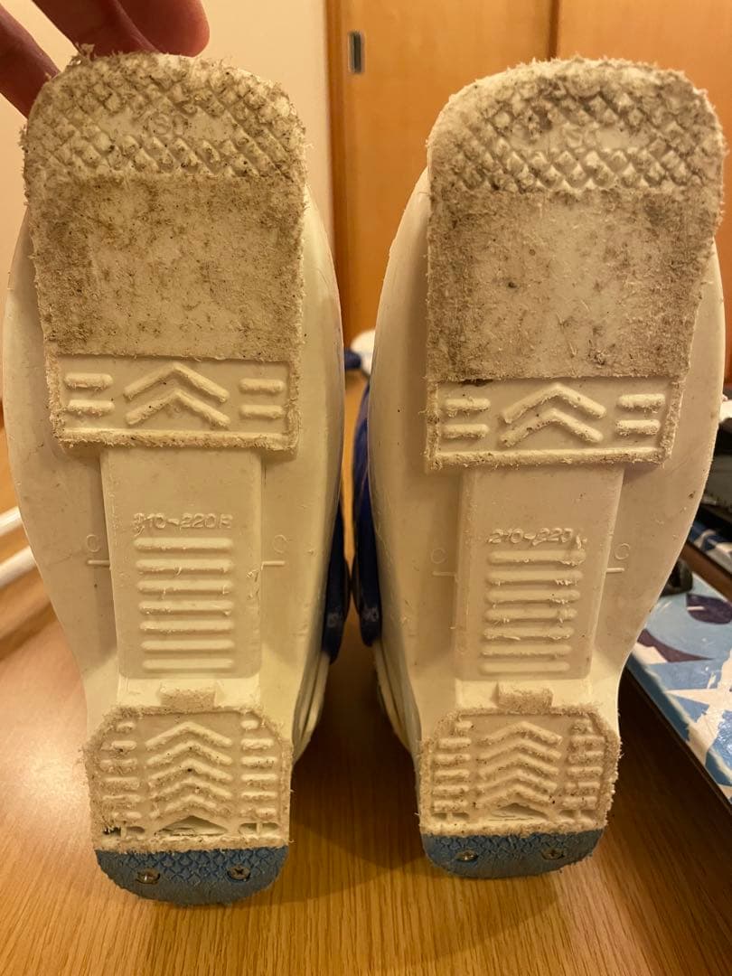 子供用スキー2セットまとめ 板116/108 ブーツ付き