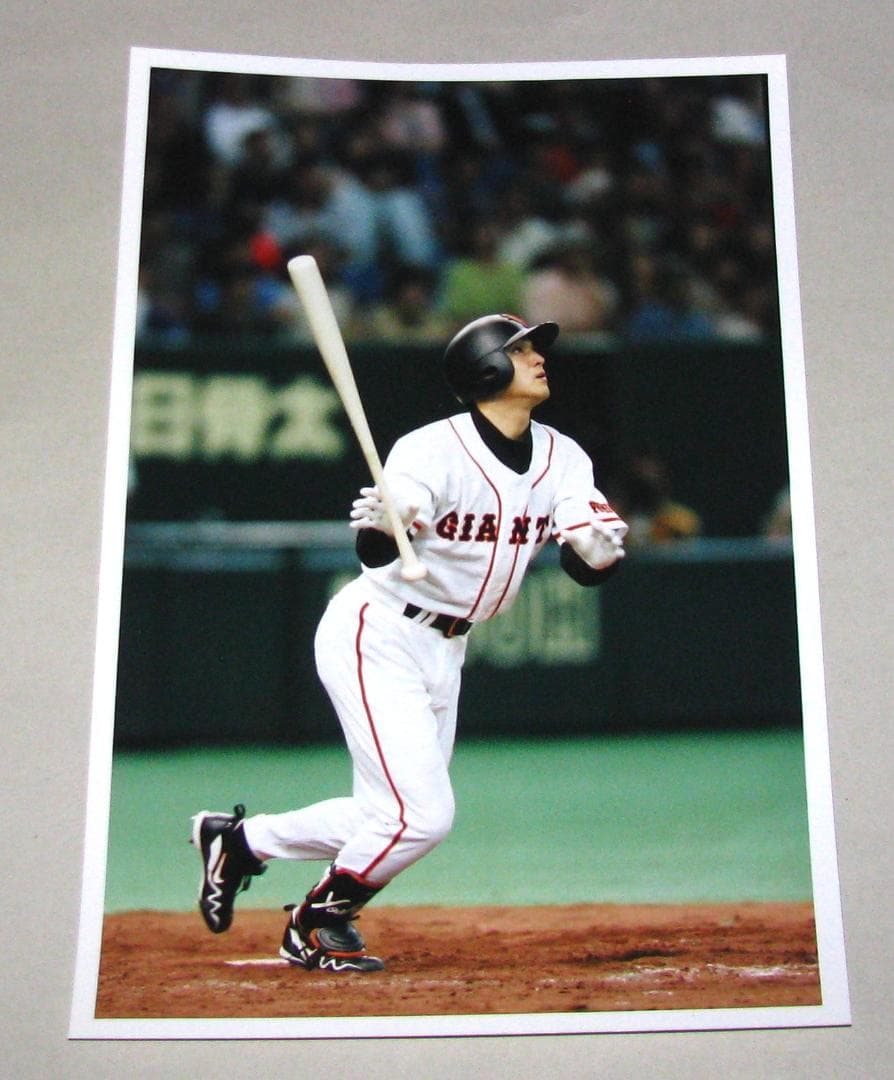 読売ジャイアンツ/巨人 高橋由伸 ホームランスチール写真 1999年