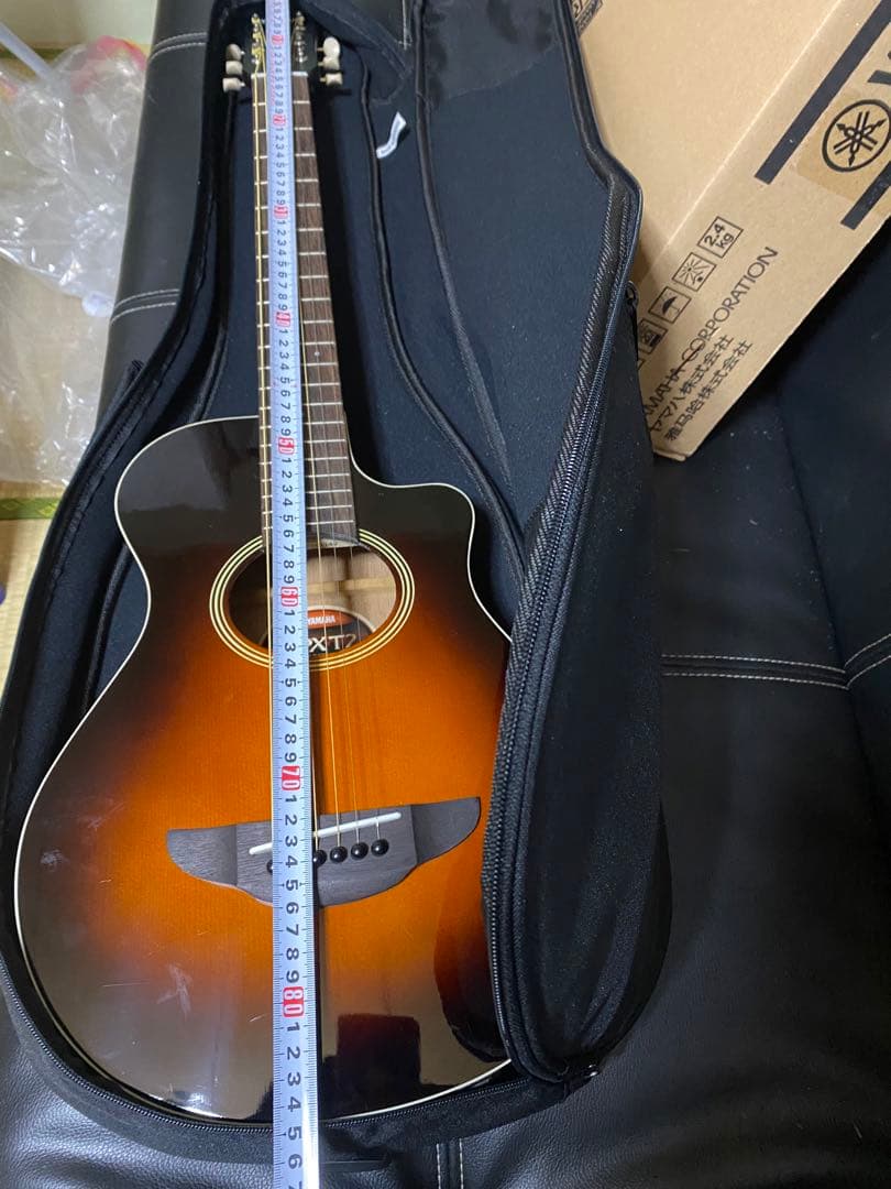 Yahama ギターエレアコギターハヤマケース付き箱もミニ,せっとで物がすいてる