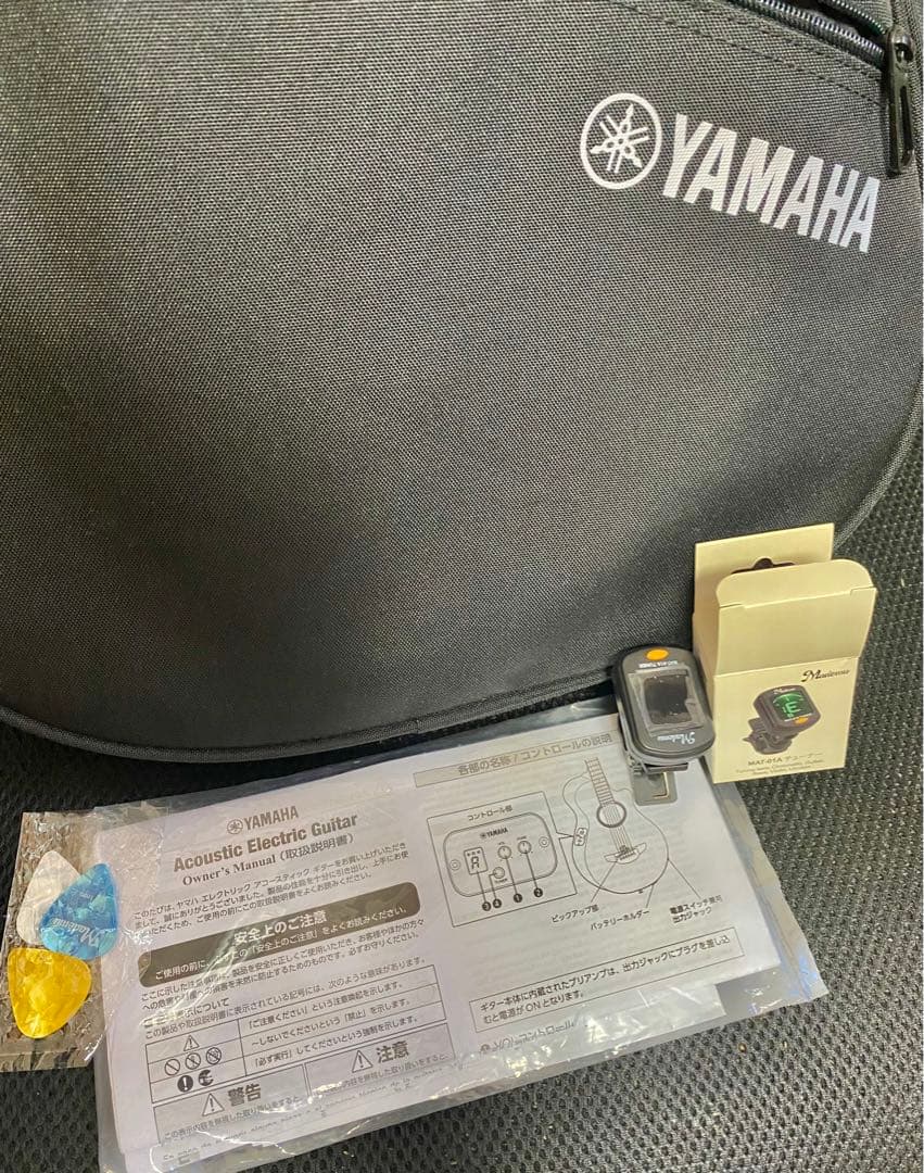 Yahama ギターエレアコギターハヤマケース付き箱もミニ,せっとで物がすいてる
