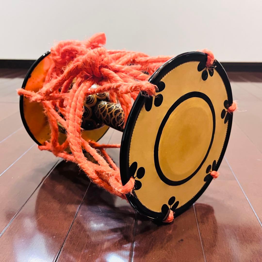 小鼓（本革）　ケース付き