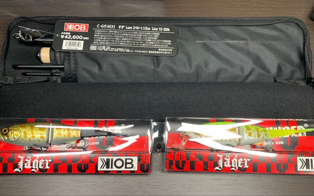 10FT under ブラストバーンMONDORI C-69MH 雷魚 チャ雷