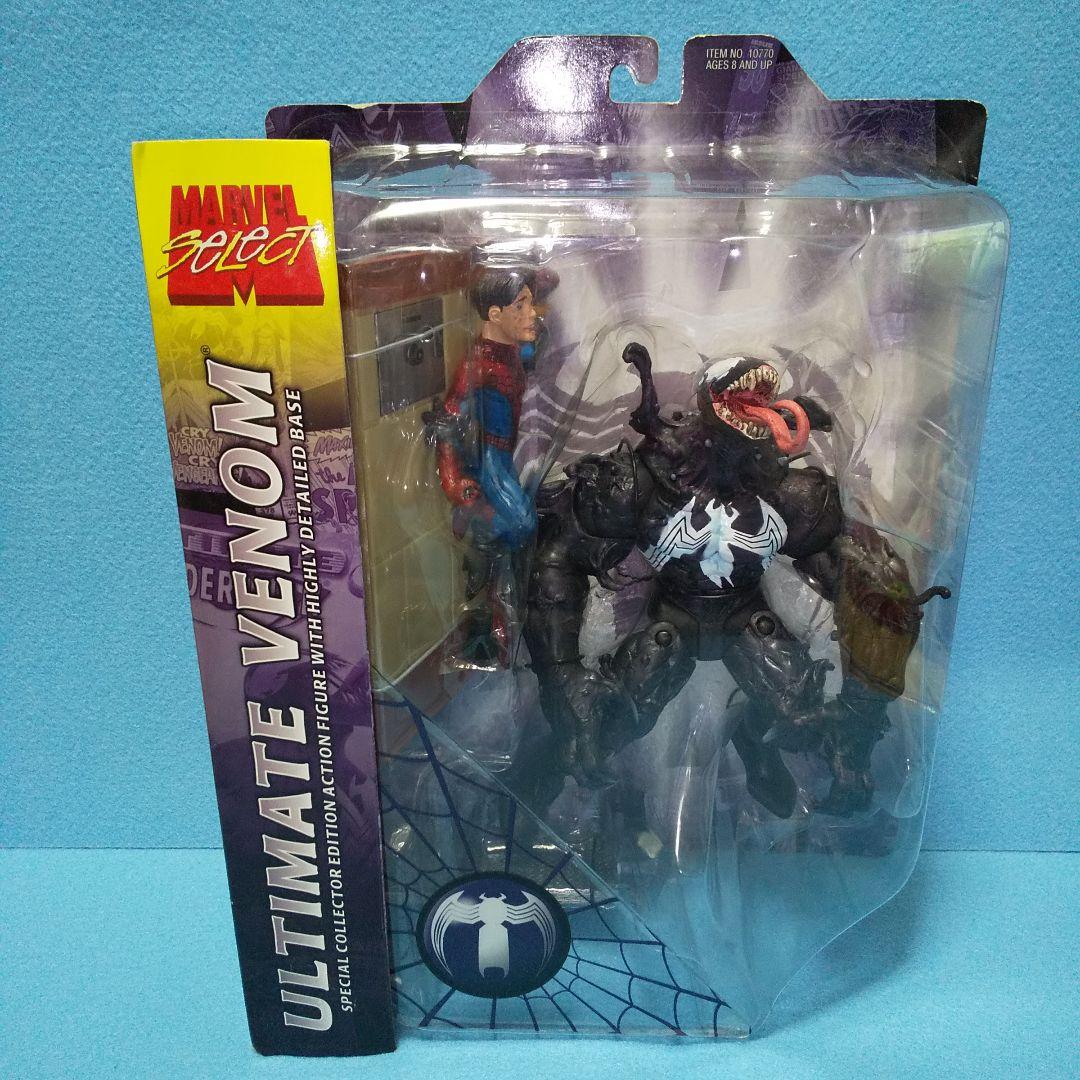 未開封☆アルティメットヴェノム/マーベルセレクト、スパイダーマン