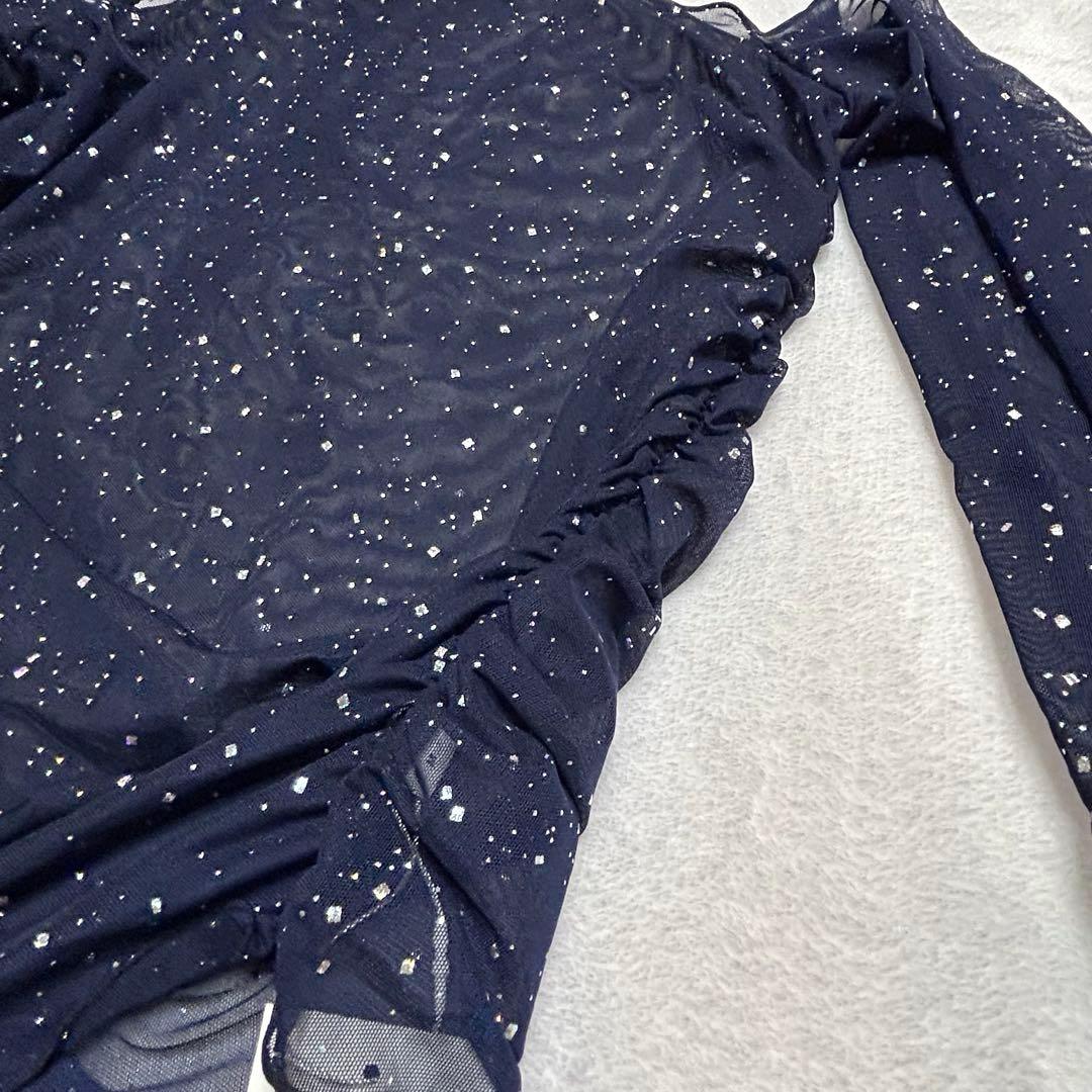 BYPLIE グリッター　トップス　バレエ