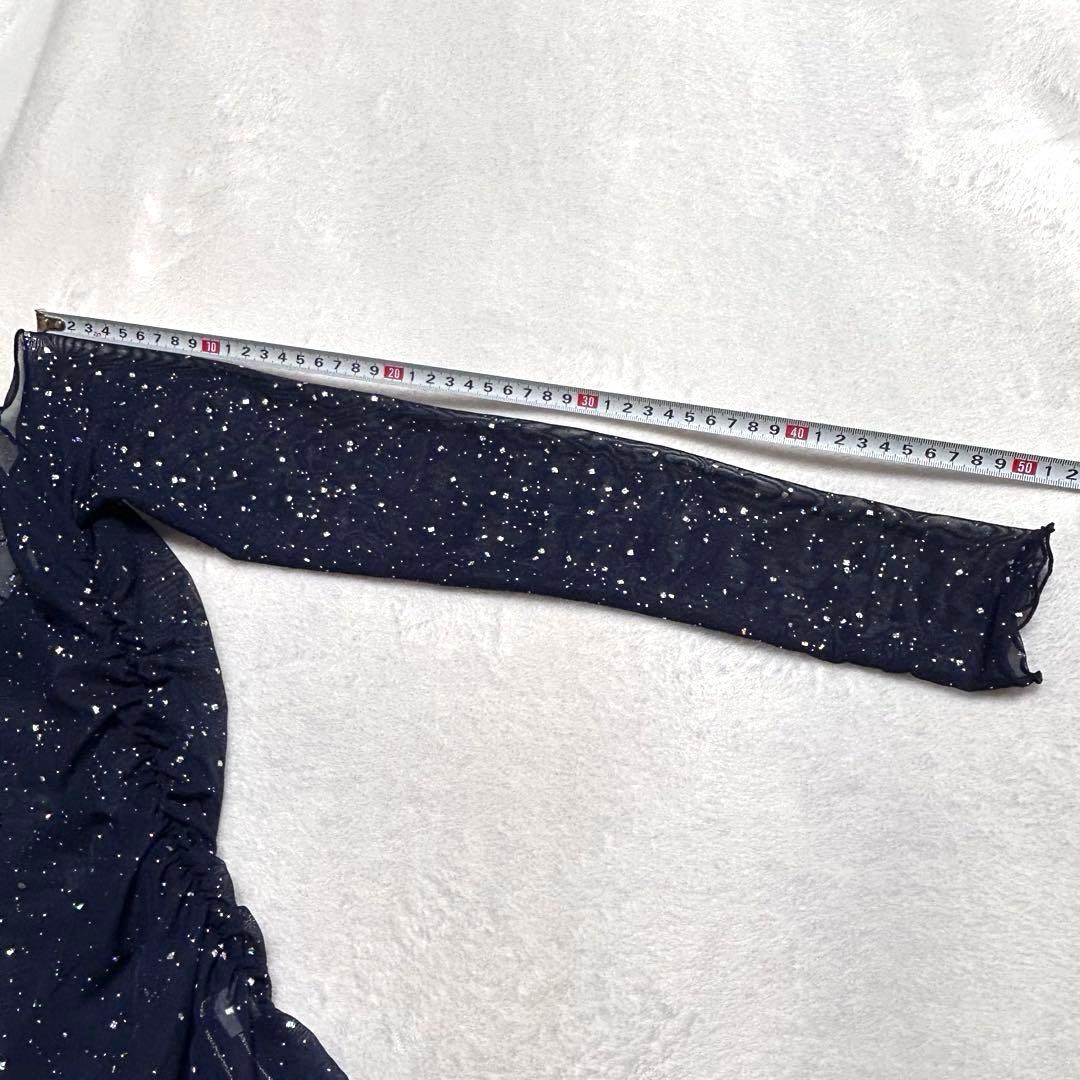 BYPLIE グリッター　トップス　バレエ