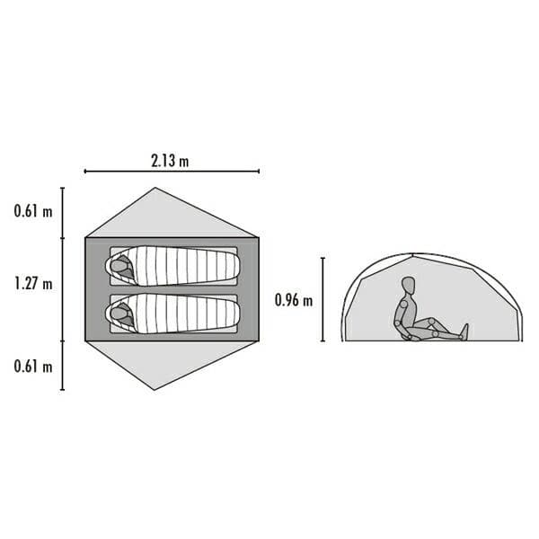 MSR FREELITE 2 ウルトラライトテント