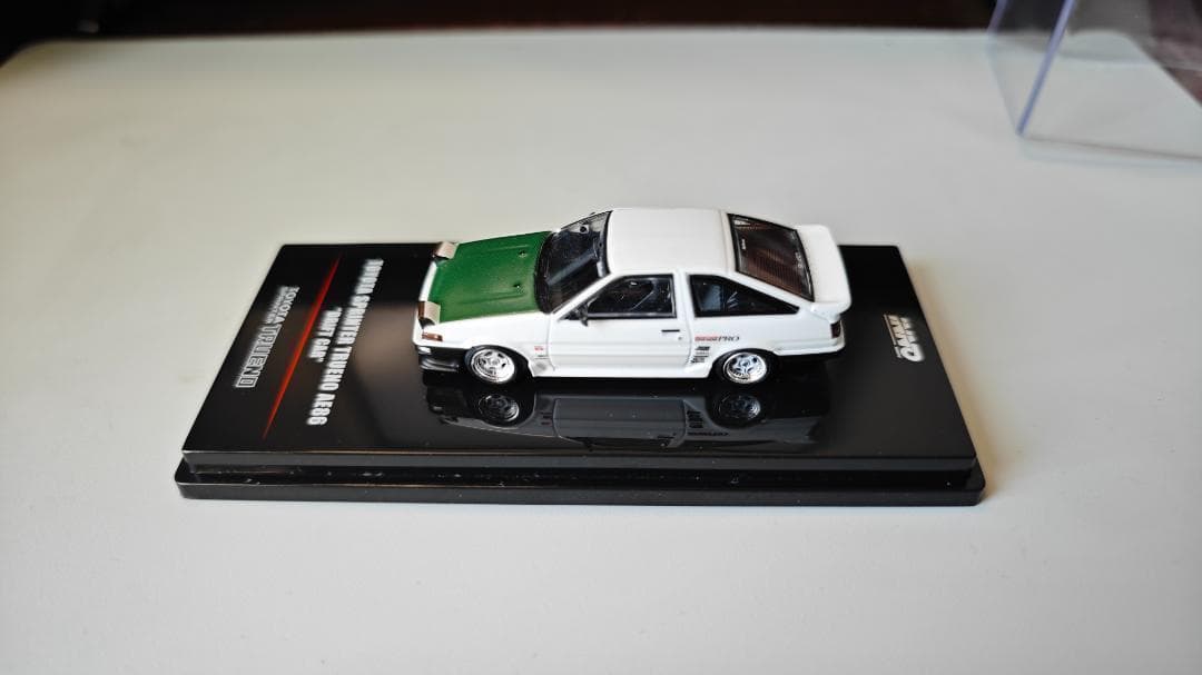 INNO64 イノ 1/64 スプリンタートレノAE86 ドリキン土屋圭市 豆