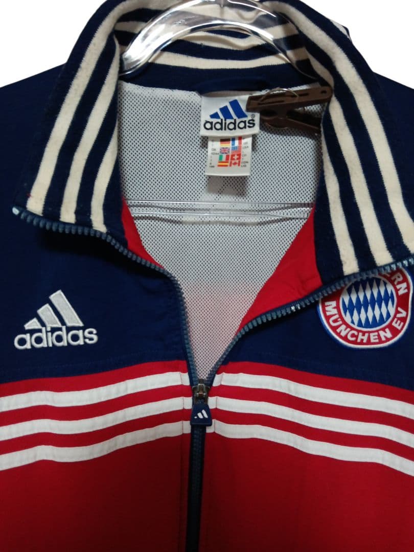 90s FCバイエルン・ミュンヘン　ジャージ　古着 adidas セットアップ