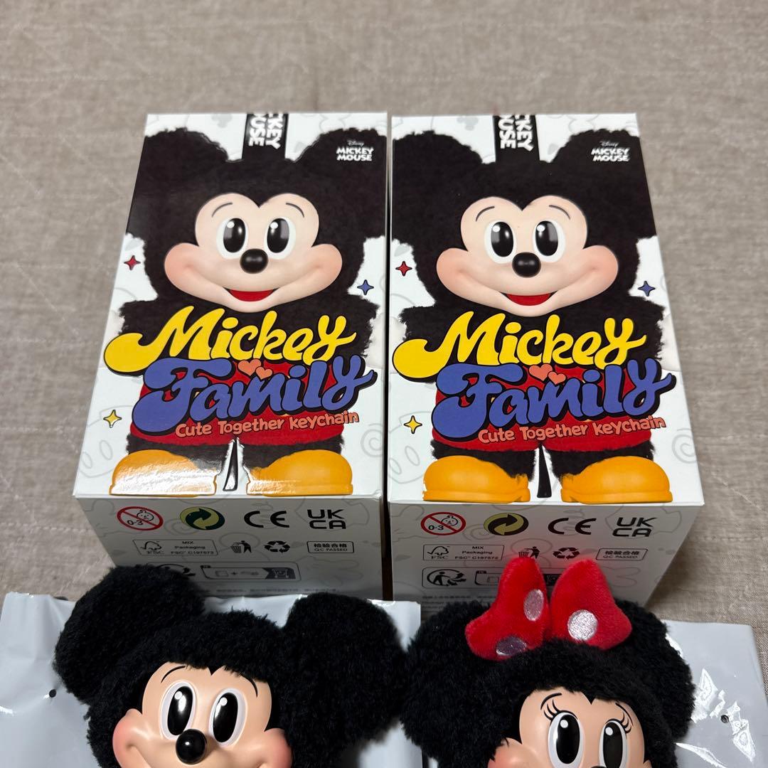 ミッキーファミリー ミッキー＆ミニー 2体セット