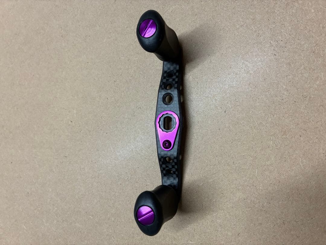 IXAオフセットカーボンハンドル90mmアブ、ダイワ用