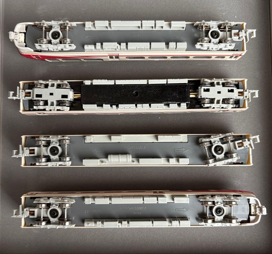 グリーンマックス 名鉄1000系 パノラマSuper 全車特別車 基本 増結