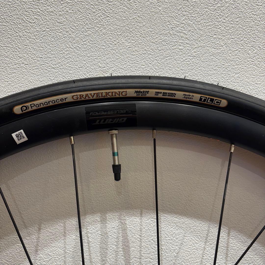 GIANT tubeless ready sr2 ホイールタイヤ前後セット
