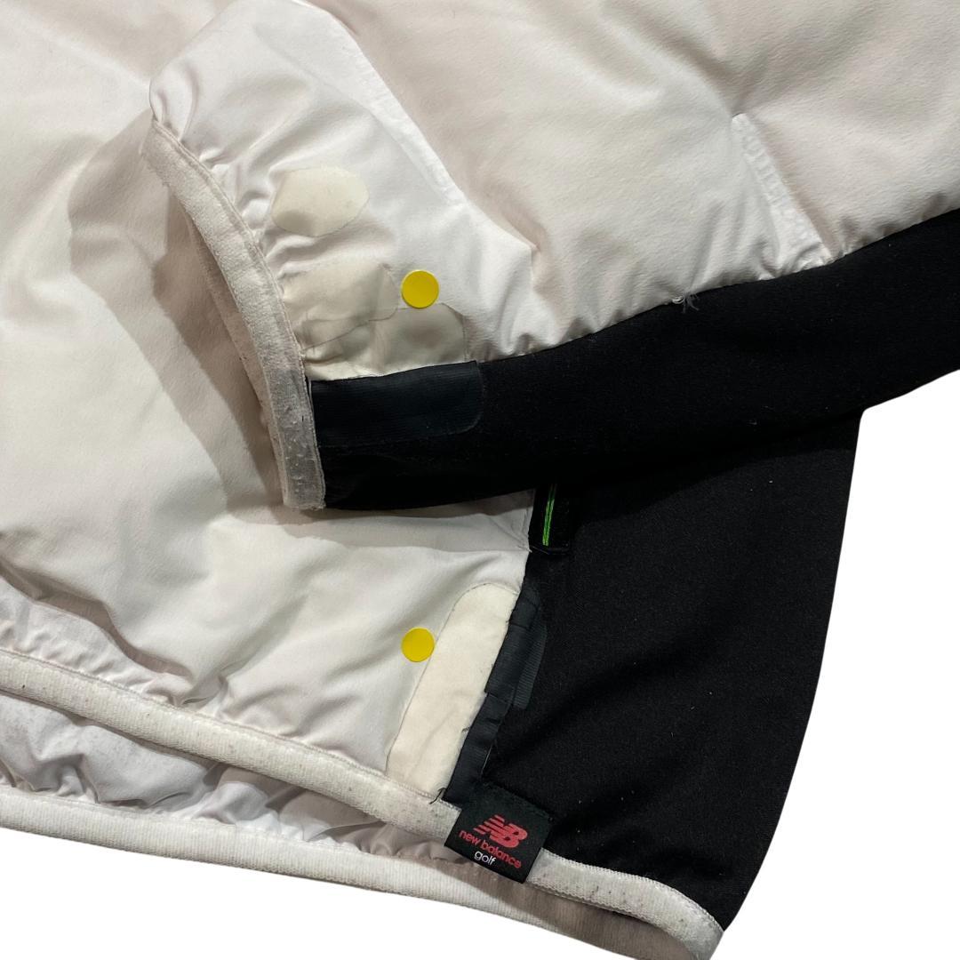 ニューバランス ゴルフ フルジップ ダウン ジャケット 7 ホワイト メンズ