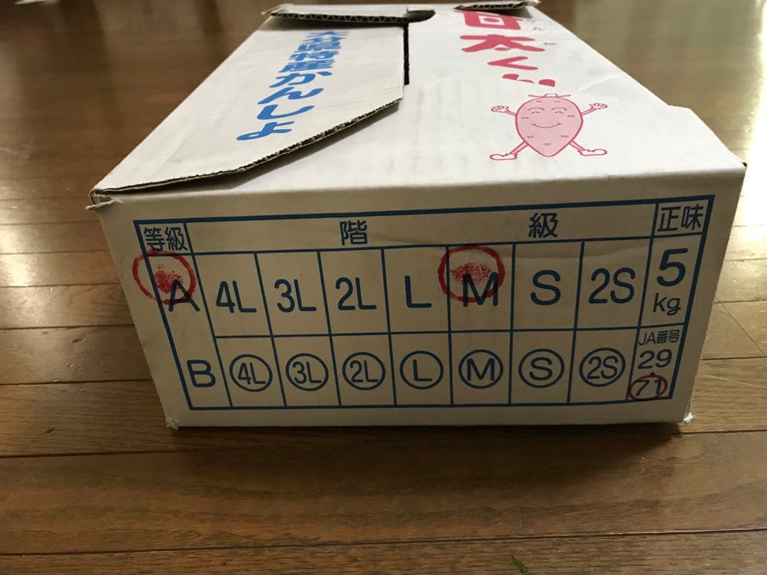 大分県産　甘太くんA品Mサイズ　20キロ