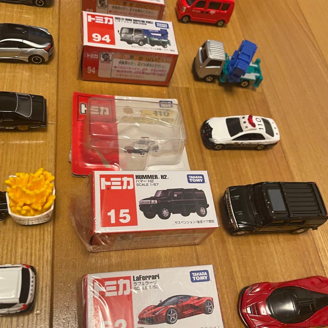 【TOMICA】トミカ等109台！まとめ売り　箱付きドリームトミカ入り！