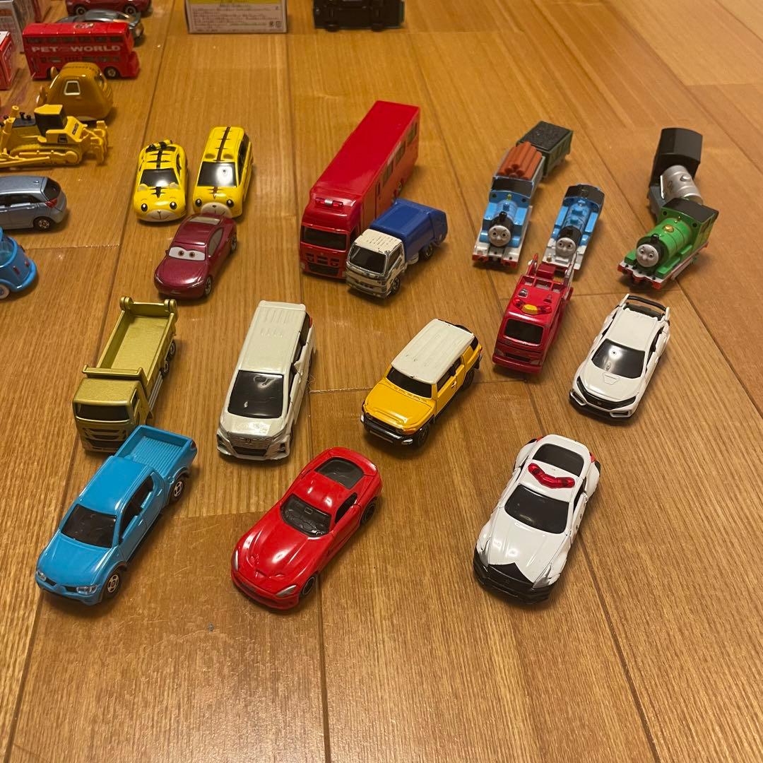 【TOMICA】トミカ等109台！まとめ売り　箱付きドリームトミカ入り！