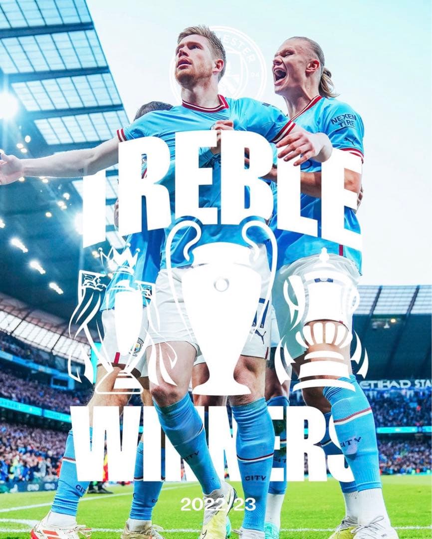 ⭐︎日本未発売⭐︎ マンチェスターシティ　3冠 優勝記念　VIP ユニフォーム