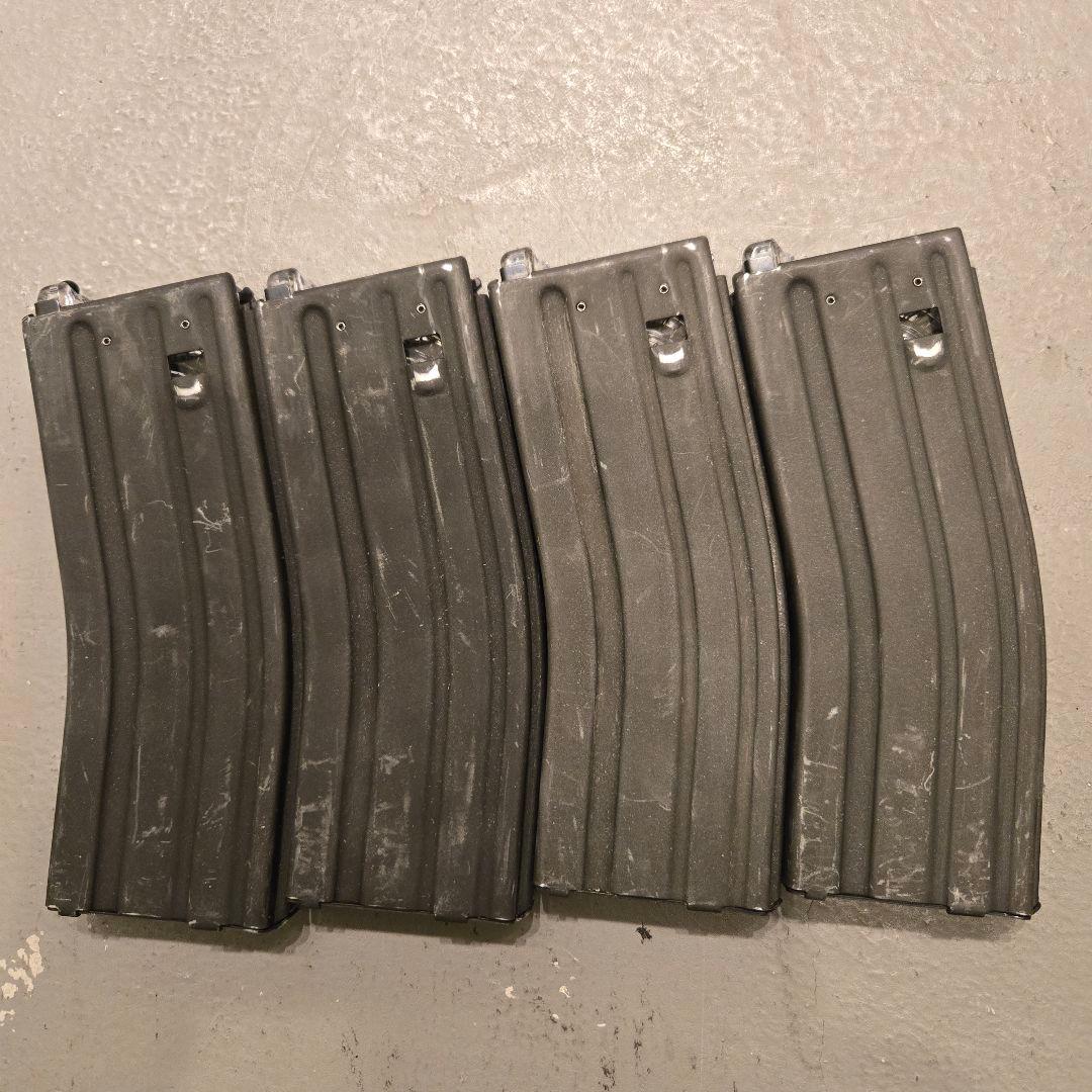 SYSTEMA純正M4/M16 120連マガジン　4個セット