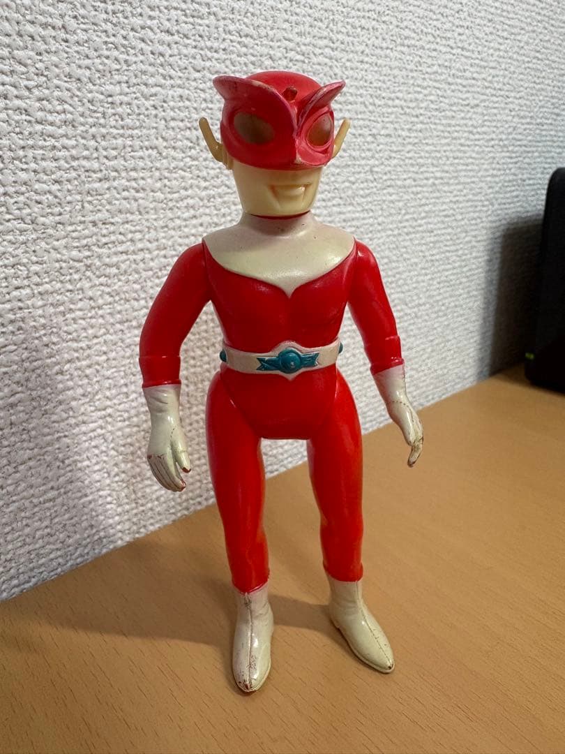 ブルマァク レッドマン 当時物 ソフビ 難アリ