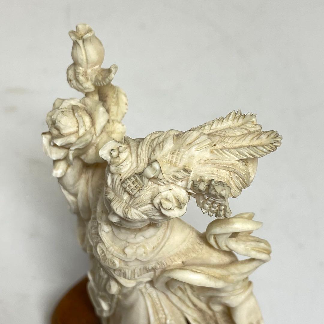 極上　天女　置物　h13.5cm/123g 東K8-0111☆2F タエチ