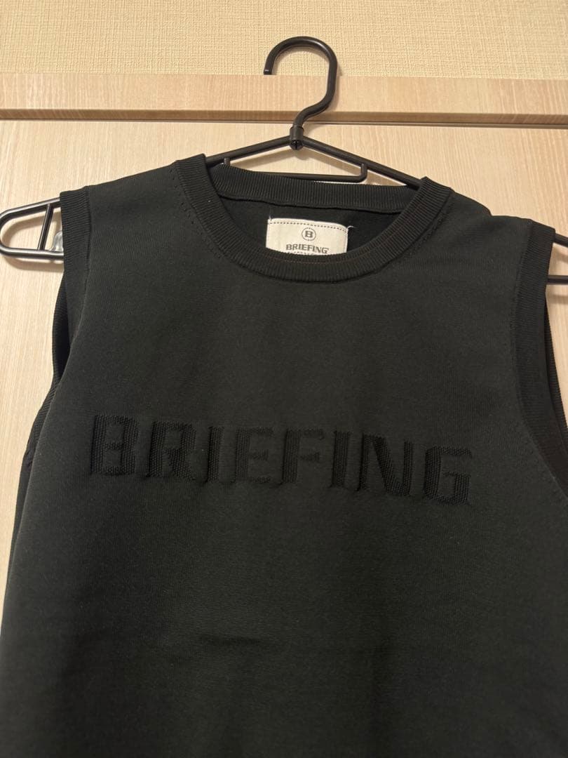BRIEFING ノースリーブベスト ブラック