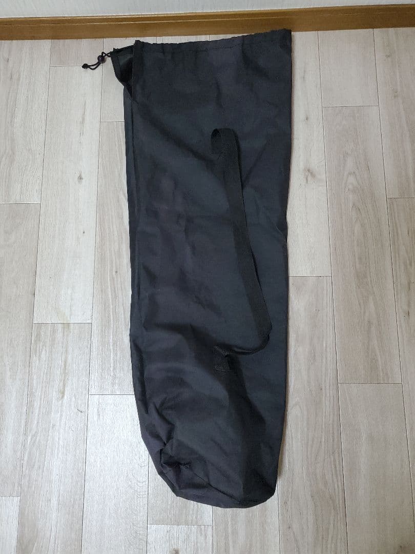 アウトドアチェア 3段階リクライニング機能 収納ポケット付き ブラック