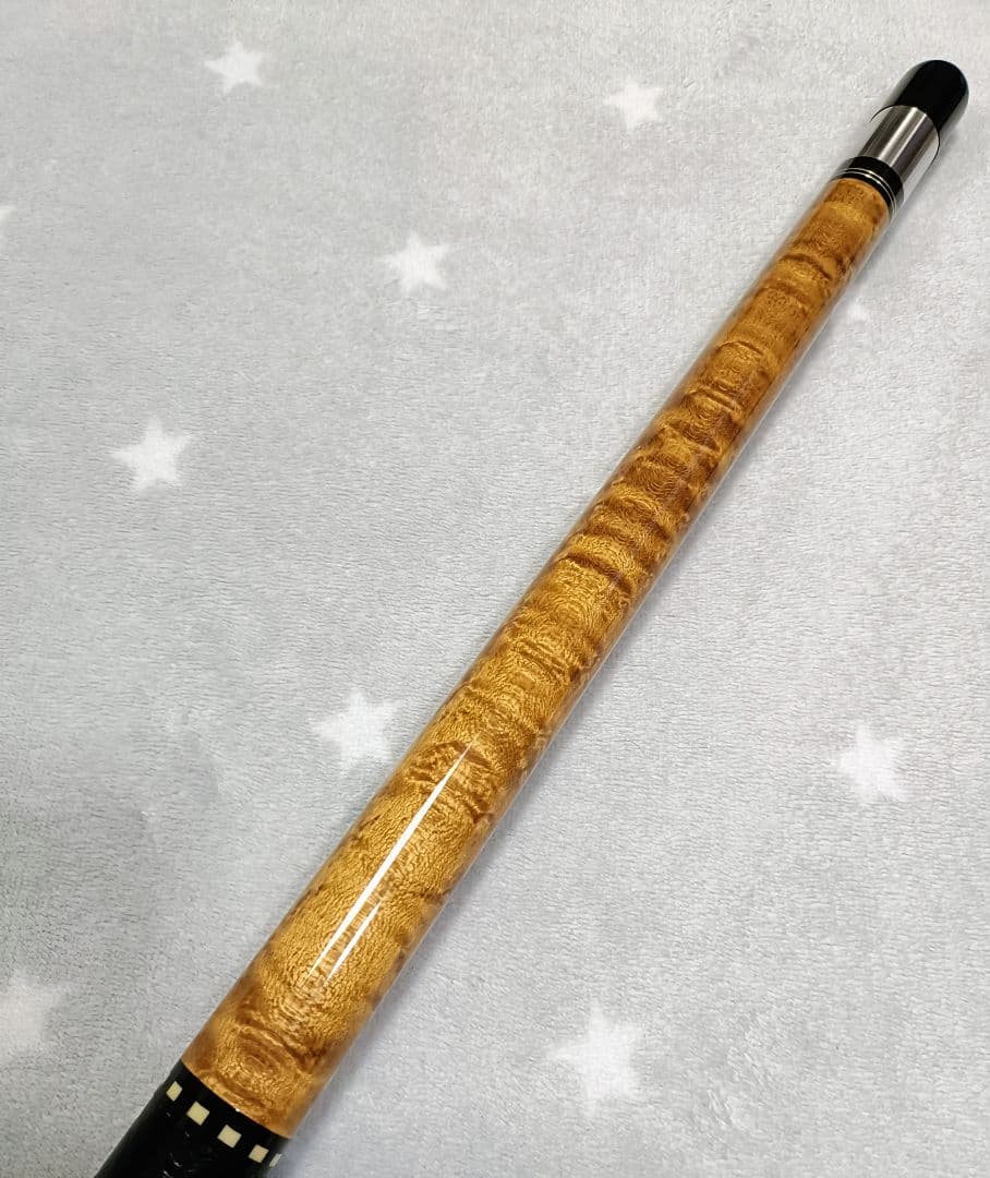 ★極美バーズアイ★極美杢目★　★トラ目★詳細不明★良品★革巻