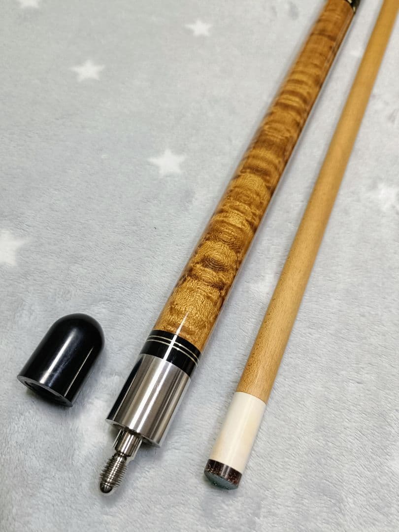 ★極美バーズアイ★極美杢目★　★トラ目★詳細不明★良品★革巻